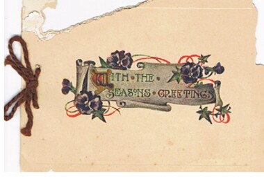 Document - MALONE COLLECTION: GREETING CARDS