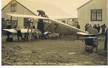Postcard - BASIL WATSON COLLECTION: AVRO-GREEN G5 TRANSPORT TEST