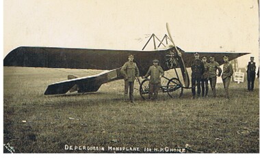 Postcard - BASIL WATSON COLLECTION: DEPERDUSSIN MONOPLANE GNOME