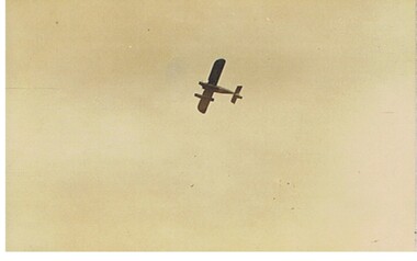 Postcard - BASIL WATSON COLLECTION: AEROPLANE IN SKY