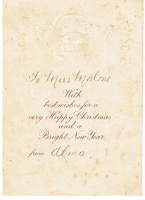 Document - MALONE COLLECTION: GREETING CARDS