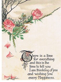 Document - MALONE COLLECTION: GREETING CARDS, 1917