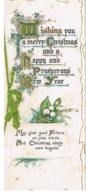 Document - MALONE COLLECTION: GREETING CARDS