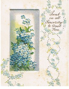 Document - MALONE COLLECTION: GREETING CARDS, 1915