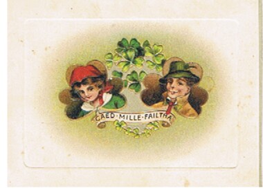 Document - MALONE COLLECTION: GREETING CARD, 1915