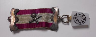Accessory - F. G. JONES COLLECTION: MASONIC DECORATIONS X 2, 1940's