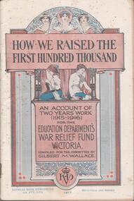 Book - EDUCATION DEPARTMENT'S WAR RELIEF FUND, VICTORIA, 1917