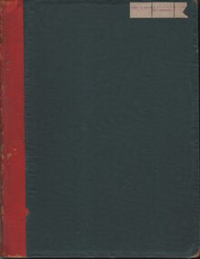 Book - MCCOLL, RANKIN AND STANISTREET COLLECTION: EAST CLARENCE GOLD MINING CO.  - LEDGER, 1940/51