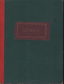 Book - MCCOLL, RANKIN AND STANISTREET COLLECTION: EAST CLARENCE GOLD MINING CO - LEDGER, 1932/37