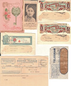 Document - GERTRUDE PERRY COLLECTION: GERTRUDE PERRY'S 21ST ITEMS, 1938