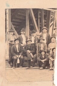 Photograph - GERTRUDE PERRY COLLECTION: PHOTOGRAPH GROUP OF MEN