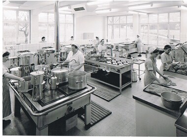 Photograph - HANRO COLLECTION: VIEW OF CANTEEN KITCHEN