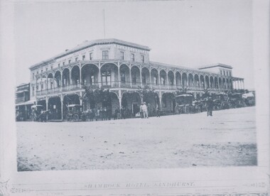 Negative - TOM PATULLO COLLECTION:  SHAMROCK HOTEL,SANDHURST