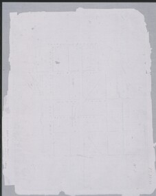 Negative - TOM PATULLO COLLECTION:  FIRST TOWN PLAN