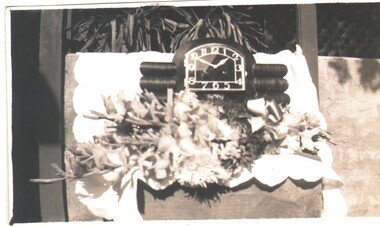 Photograph - GERTRUDE PERRY COLLECTION: CLOCK PHOTOGRAPH, 1941