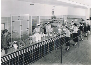 Photograph - HANRO COLLECTION: CANTEEN, 1950's ?