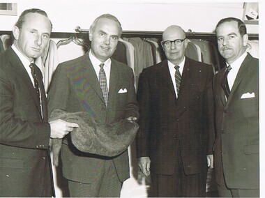 Photograph - HANRO COLLECTION: MALE GROUP PORTRAIT, 1960's ?