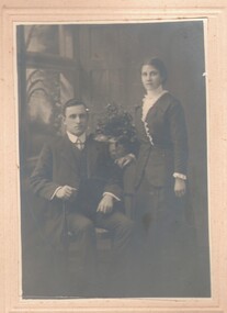 Photograph - GERTRUDE PERRY COLLECTION: PHOTOGRAPH OF HERBERT & EVALINE PERRY