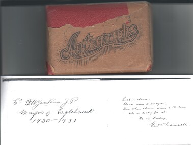 Document - GERTRUDE PERRY COLLECTION: GERTRUDE PERRY'S AUTOGRAPH BOOK, 1930's - 1940's
