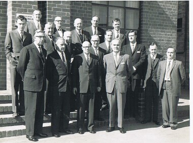 Photograph - HANRO COLLECTION: MALE GROUP PORTRAIT, 1960's ?