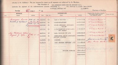 Book - MCCOLL, RANKIN AND STANISTREET COLLECTION: ACCOUNTS FOLIO, 1949/1960