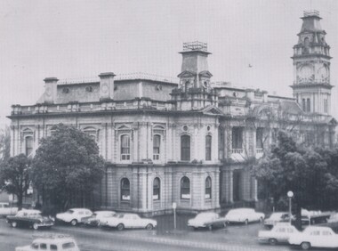 Negative - TOM PATULLO COLLECTION:  BENDIGO TOWN HALL