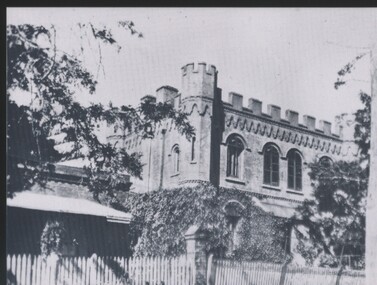 Negative - TOM PATULLO COLLECTION:  KNIPE'S  CASTLE, CNR VALENTINE AND WATTLE STREETS,BENDIGO