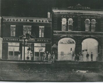 Negative - TOM PATULLO COLLECTION:  VICTORIA HOTEL,PALL MALL,BENDIGO