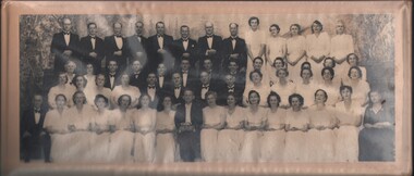 Photograph - GERTRUDE PERRY COLLECTION: PHOTOGRAPH OF GOLDEN SQUARE METHODIST AUGMENTED CHOIR