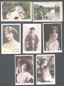 Postcard - WES HARRY COLLECTION: 7 POSTCARDS, 1904 -  05