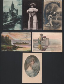 Postcard - WES HARRY COLLECTION: 6 POSTCARDS, 1907