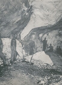 Photograph - TOM PATULLO COLLECTION:  MINERS UNDERGROUND