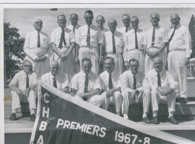 Photograph - TOM PATULLO COLLECTION:  C.H.BOWLING ASSOCIATION (PREMIERS 1967-8)