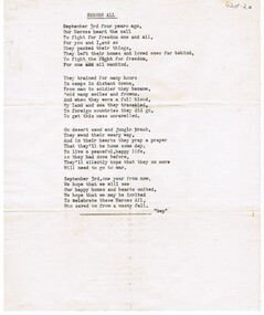 Document - GERTRUDE PERRY COLLECTION: POETRY BY GERTRUDE PERRY