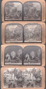 Photograph - WES HARRY COLLECTION: 4 STEREOGRAPHIC CARDS, 1880's ?