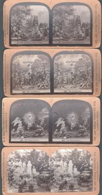 Photograph - WES HARRY COLLECTION: 4 STEREOGRAPHIC CARDS, 1880's ?