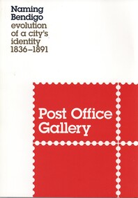 Book - P O GALLERY NAMING BENDIGO EXHIBITION GUIDE, 2010