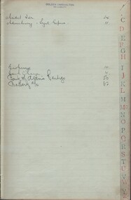 Book - MCCOLL, RANKIN AND STANISTREET COLLECTION:  LEDGER - GOLDEN CARSHALTON N.L. MINE, 1940/41