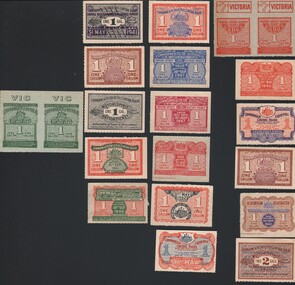 Document - WES HARRY COLLECTION: PETROL RATION TICKETS, 1939 - 1948