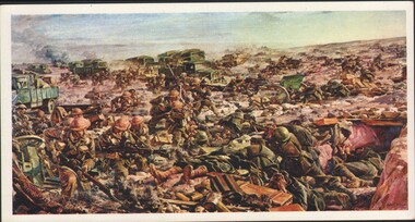 Postcard - WES HARRY COLLECTION: RAID ON CARRIER HILL