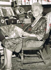 Photograph - PHOTOGRAPH OF MRS LYDIA CHANCELLOR