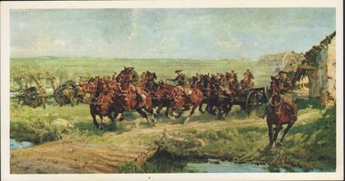 Postcard - WES HARRY COLLECTION: SAVING THE GUNS
