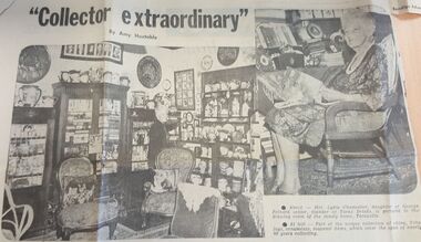 Newspaper - BENDIGO ADVERTISER: TARAXVILLE LYDIA CHANCELLOR