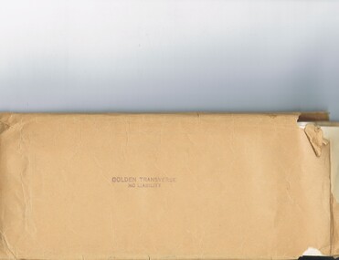 Document - MCCOLL, RANKIN AND STANISTREET COLLECTION:  GOLDEN TRANSVERSE, 1940
