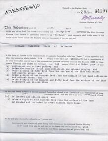Document - MCCOLL, RANKIN AND STANISTREET COLLECTION: GOLD MINING LEASES, 1941