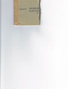 Document - MCCOLL, RANKIN AND STANISTREET COLLECTION:  CHEQUE BUTTS, 1954/55