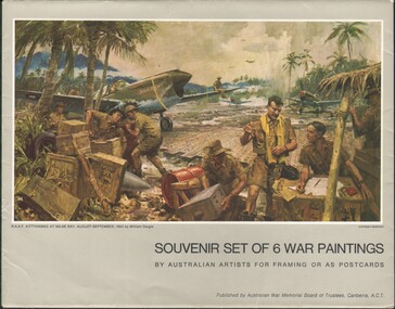 Document - WES HARRY COLLECTION: WAR PAINTINGS