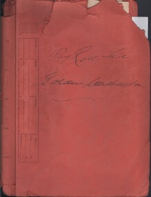 Document - MCCOLL, RANKIN AND STANISTREET COLLECTION:  GOLDEN CARSHALTON N/L