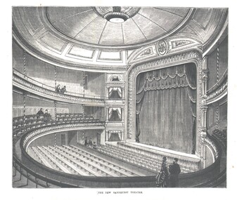 Photograph - WES HARRY COLLECTION: ROYAL PRINCESS THEATRE, 1874\
