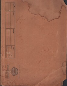 Document - MCCOLL, RANKIN AND STANISTREET COLLECTION:  MONUMENT HILL CONSOLIDATED (BENDIGO), 193.5/44